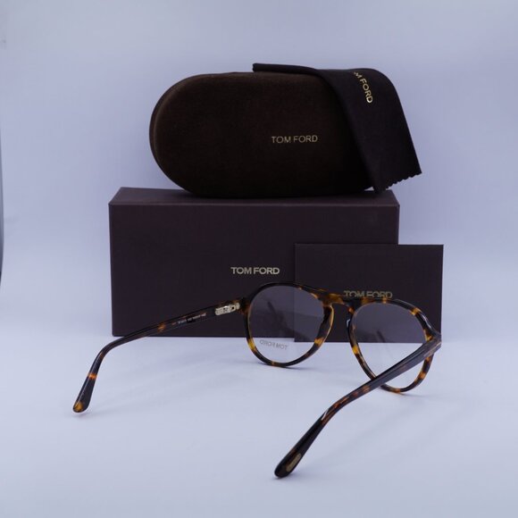🕶️ New Tom Ford FT5413 052 Eyeglasses - Havana Frame 53mm - Picture 8 of 8
